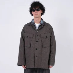 [AÏE] PU641 PRS SHIRT _ A-GLEN PLAID