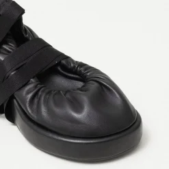 [AMOMENTO] SHIRRING HEELS _ BLACK