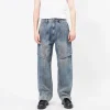[ANDERSSON BELL] EMBROIDERY WRAP JEANS _ BLUE
