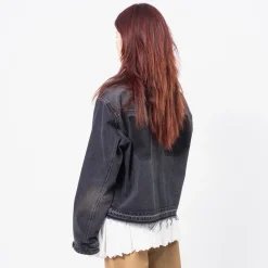 [ANDERSSON BELL] RODEO MOTORCYCLE DENIM JACKET _ BLACK
