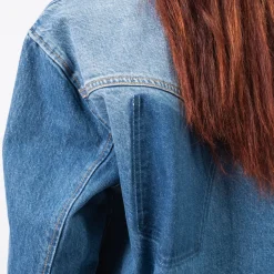 [ANDERSSON BELL] RODEO MOTORCYCLE DENIM JACKET _ BLUE