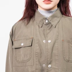 [BEAMS BOY] G.CO SHORT C/ALL _ OLIVE