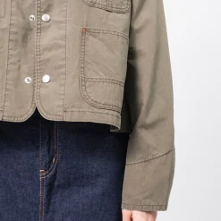 [BEAMS BOY] G.CO SHORT C/ALL _ OLIVE