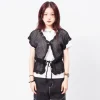 [BEAMS BOY] G.7G FISHNET VST _ BLACK
