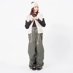 [BEAMS BOY] G.7G FISHNET VST _ IVORY
