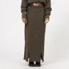 [BEAMS BOY] G.MIL KNIT SKIRT _ OLIVE