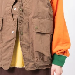[BEAMS BOY] G.PE HUNT VST _ OLIVE