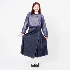 [BEAMS BOY] G.SHEER FOOT/BLS _ NAVY