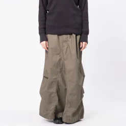 [BEAMS BOY] O.ARMY HIGH-WAIST PANTS ARRANGEMENT DRESS _ OLIVE