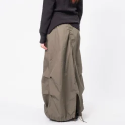 [BEAMS BOY] O.ARMY HIGH-WAIST PANTS ARRANGEMENT DRESS _ OLIVE