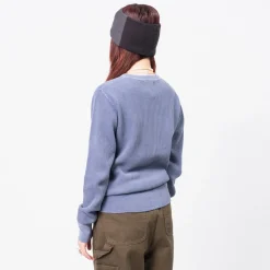 [BEAMS BOY] O.COTTON THERMAL CREW NECK LONGSLEEVE TSHIRT _ BLUE