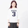 [BEAMS BOY] O.KNIT F/B3/4 _ WHITE