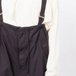 [BEAMS BOY] O.US ARMY HIGH-WAIST PANTS _ BLACK