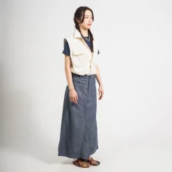 [BEAMS BOY] O.USNSAIL/P RESKIRT _ INDIGO