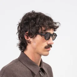[BEAMS JAPAN X SASAKI CELLULOID] 56-42-0251-155 SUNGLASSES _ BLACK