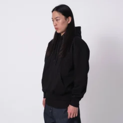 [CARHARTT] HOODED CARHARTT SWEAT _ BLACK/BLACK