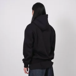 [CARHARTT] HOODED CARHARTT SWEAT _ BLACK/BLACK