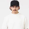 [CFCL] CF008AI149 MESH KNIT BASEBALL CAP _ BLACK