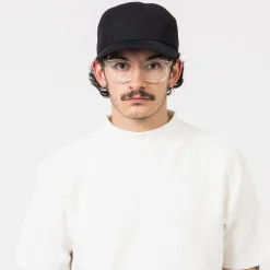 [CFCL] CF008AI149 MESH KNIT BASEBALL CAP _ BLACK