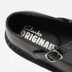 [CLARKS ORIGINALS] DESERT JANE _ BLACK LEATHER