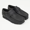 [CLARKS ORIGINALS] WALLABEE LOAFER GORE-TEX _ BLACK LEATHER