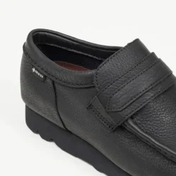 [CLARKS ORIGINALS] WALLABEE LOAFER GORE-TEX _ BLACK LEATHER