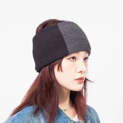 [DECHO] HEAD BAND _ CHARCOAL/BLACK
