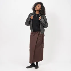 [DUNST] UNISEX LAMBSKIN BLOUSON _ BRUSHED BLACK