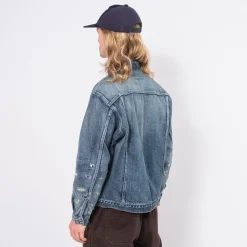 [FDMTL] JK23S DENIM HAORI JACKET 5YR WASH _ INDIGO