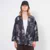 [FDMTL] TP16M BORO HAORI JACKET _ BLUE GREY
