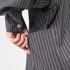 [GANDER] DEAN SHIRT _ GREY PINSTRIPE