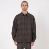[GOOPiMADE] “GSR-01” 2-LAYER OVERSIZED SHIRT LIGHT _ MIDNIGHT