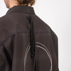 [GOOPiMADE] “GSR-01” 2-LAYER OVERSIZED SHIRT LIGHT _ MIDNIGHT
