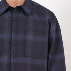 [GOOPiMADE] “GSR-01” 2-LAYER OVERSIZED SHIRT LIGHT _ BATHYAL
