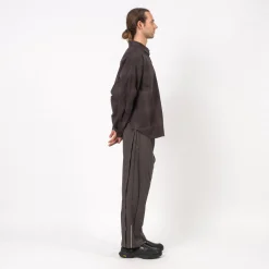 [GOOPiMADE] “GSR-01” 2-LAYER OVERSIZED SHIRT LIGHT _ MIDNIGHT