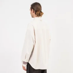 [GOOPiMADE x AES] “G.A.T-01S” D-LAYER RECONSTRUCT SHIRT _ WHITE