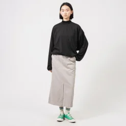 [GRAMICCI] LONG BAKER SKIRT _ STONE
