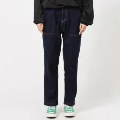 [GRAMICCI] STRETCH DENIM LOOSE TAPERED RIDGE PANT _ ONE WASH