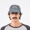 [HATCHINGROOM] BONE VTG CAP _ WASHED GRAPHITE