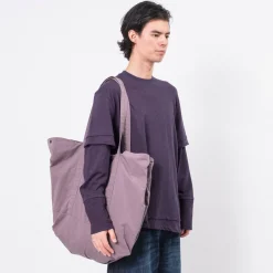 [999HUMANITY] AV RIBSTOP TOTE BAG _ WASHED PURPLE