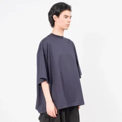 [IS-NESS] BALLOON SHORT SLEEVE T-SHIRT _ NAVY