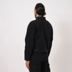 [J.L-A.L] BEZIER JACKET _ SHUNGITE BLACK