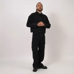 [J.L-A.L] BEZIER TROUSERS _ SHUNGITE BLACK