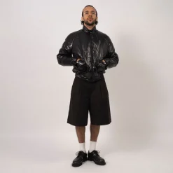 [J.L-A.L] BOOLEAN JACKET _ SHUNGITE BLACK