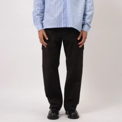 [J.L-A.L] BRACE TROUSERS _ SHUNGITE BLACK