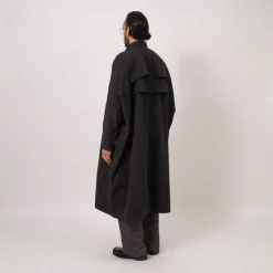 [J.L-A.L] EMULATE COAT _ SHUNGITE BLACK