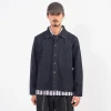[KARTIK RESEARCH] SS25-01 CROPPED JACKET REVERSIBLE _ ECRU