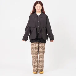 [LEH] 1021 COACH JACKET _ BLACK