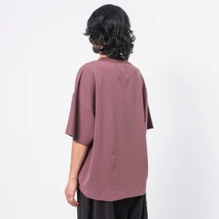 [MERELY MADE] MERELY WIDE ROUND NECKLINE T-SHIRT _ GRAPH PURPLE
