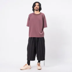 [MERELY MADE] MERELY WIDE ROUND NECKLINE T-SHIRT _ GRAPH PURPLE